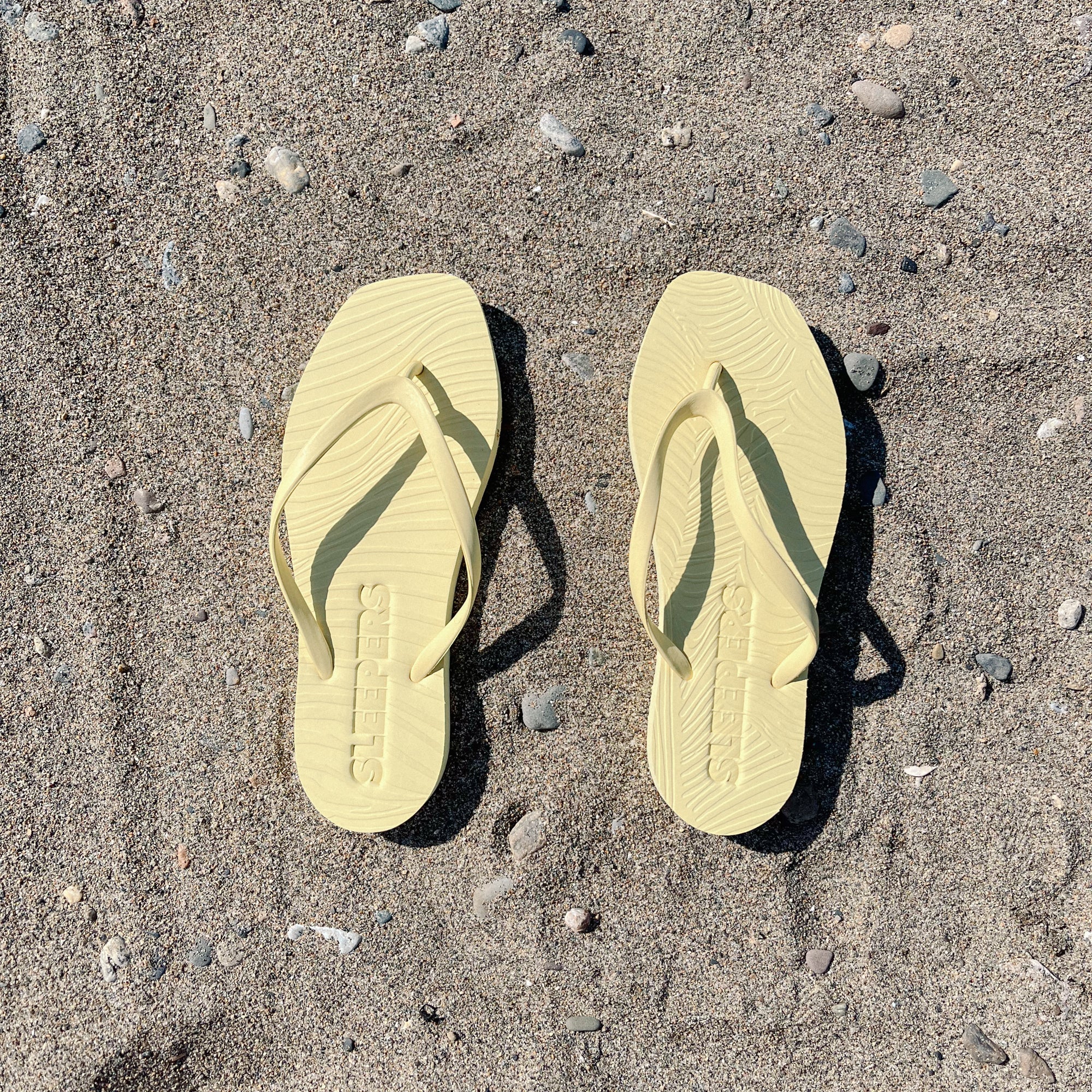 Sleepers Eco-Friendly Sandal Tapered Yellow